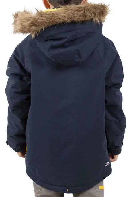Parka enfant upbeat Bleu marine+Gris foncé 4 - vertbaudet enfant 