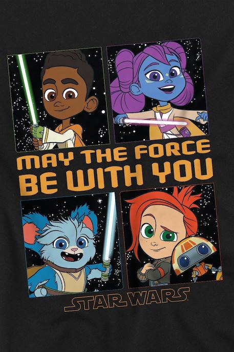 T-shirt coton star wars young jedi adventure among the stars Noir 2 - vertbaudet enfant 