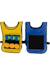 Ballon de dodgeball  quickdodge Jaune / bleu 1 - vertbaudet enfant 