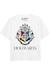 T-shirt motif maisons de poudlard- coton harry potter Blanc 1 - vertbaudet enfant 