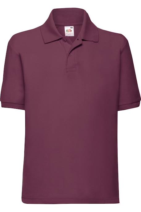 Garçon-Polo polyester 65/35