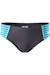 Short de bain  idalis Fer / turquoise vif 1 - vertbaudet enfant 