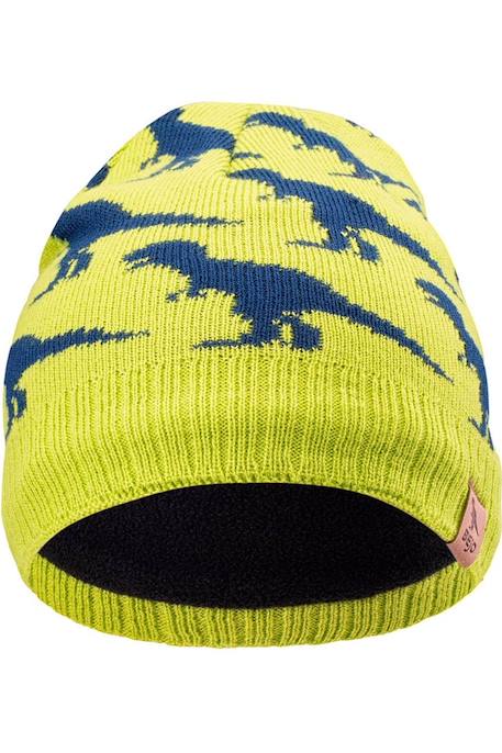 Bonnet acrylique josh Vert citron 1 - vertbaudet enfant 