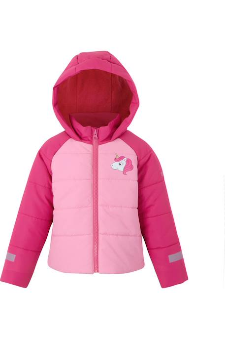 Veste matelassée Rose 1 - vertbaudet enfant 