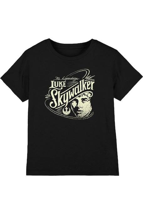 T-shirt garçon coton - Star Wars skywalker war hero Noir 1 - vertbaudet enfant 