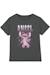 T-shirt coton Angel Stitch Charbon 1 - vertbaudet enfant 