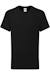 T-shirt en coton peigné de qualité supérieure Bleu+Bleu roi+Canneberge+Noir+Rouge+Vert 10 - vertbaudet enfant 