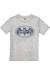 T-shirt motif logo griffonné coton batman Bleu marine+Gris chiné 3 - vertbaudet enfant 