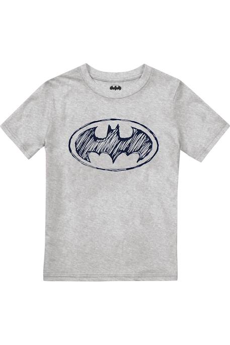 Garçon-T-shirt motif logo griffonné coton batman