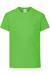T-shirt coton original Azur+Bleu ciel+Bleu marine+Bleu marine sombre+Bleu roi+Jaune+Noir+Olive classique+Orange+Rouge+Rouge orangé+Tournesol+Vert bouteille+Vert citron+Vert kelly+Violet 40 - vertbaudet enfant 
