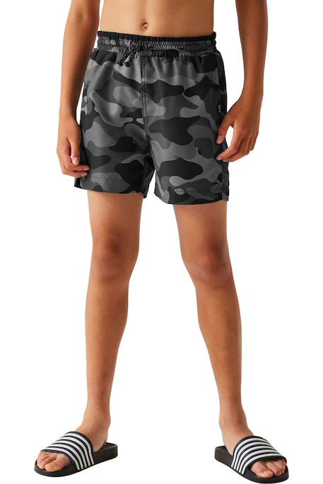 Short de bain skander   iii Gris / noir 5 - vertbaudet enfant 