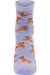 Chaussettes  wildlife Bleu glacier+Bleu marine 2 - vertbaudet enfant 