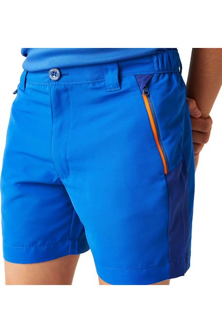 Short sorcer mountain polyester sorcer mountain iii Bleu oxford / bleu roi 4 - vertbaudet enfant 