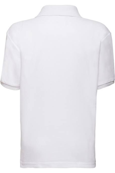 Polo polyester 65/35 Blanc 2 - vertbaudet enfant 