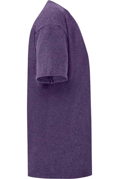 T-shirt iconic coton 150 Violet chiné 3 - vertbaudet enfant 