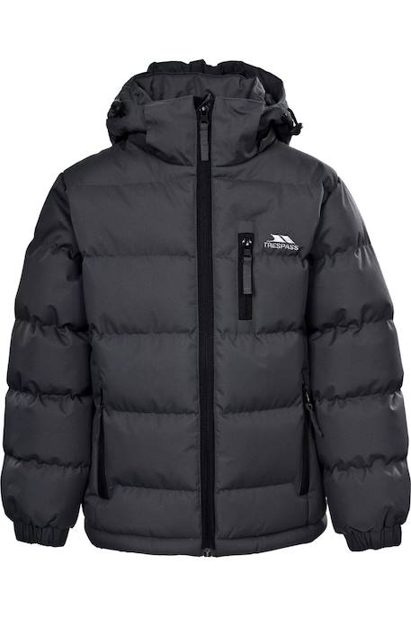 Doudoune polyester tuff Bleu clair+Gris foncé+Noir 5 - vertbaudet enfant 