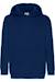Sweat à capuche enfant coton classic Azur+Bleu marine+Bleu roi+Fuchsia+Noir+Rose clair+Rouge+Tournesol+Vert kelly 4 - vertbaudet enfant 