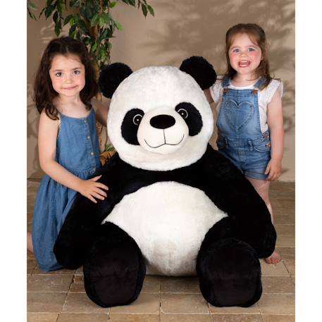 Peluche géante  panda - 1m10 - noir et blanc Noir 3 - vertbaudet enfant 