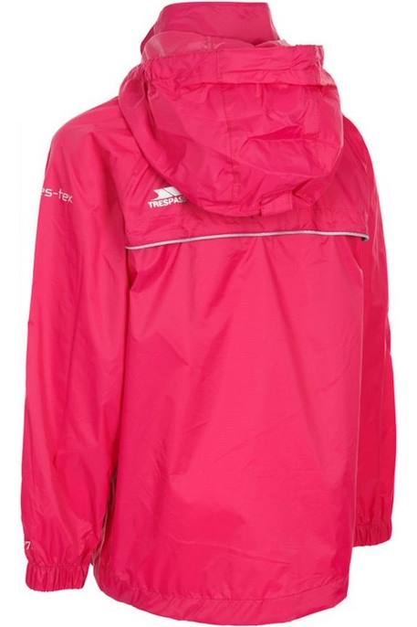Coupe-vent pliable qikpac  x Rose foncé 2 - vertbaudet enfant 