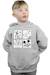 Sweat à capuche coton disney Gris chiné 2 - vertbaudet enfant 