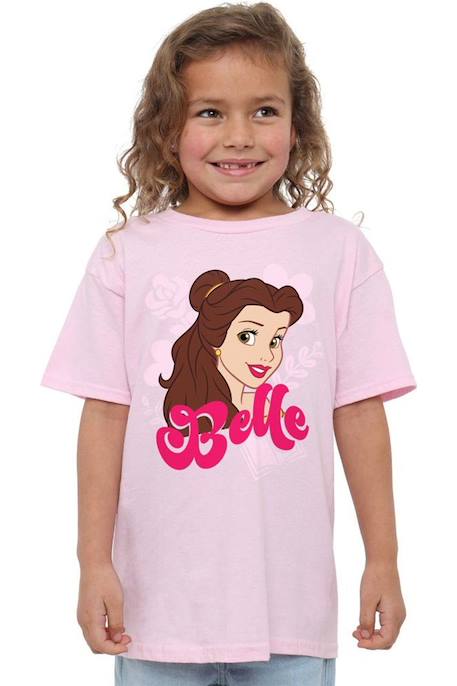 T-shirt coton disney Rose clair 4 - vertbaudet enfant 