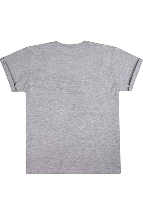 T-shirt style mickey mouse coton disney love hands Gris chiné 2 - vertbaudet enfant 