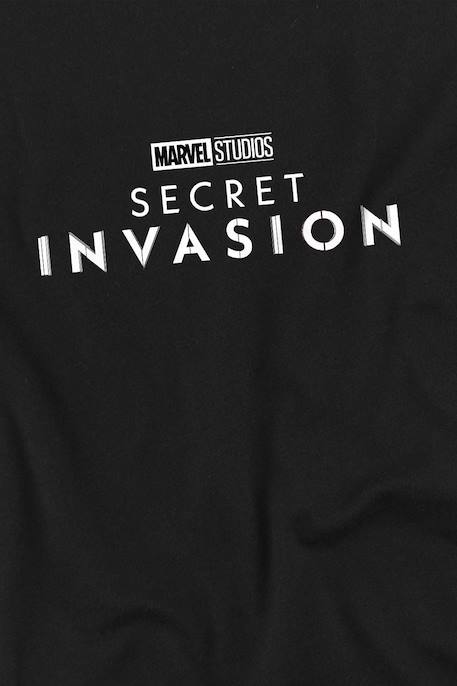 T-shirt coton secret invasion Noir 3 - vertbaudet enfant 