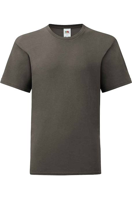 Garçon-T-shirt coton peigné et filé à l'anneau iconic