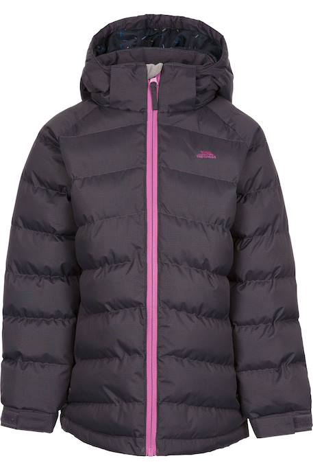 Doudoune polyester amira Fraise+Gris foncé+Vert sombre 5 - vertbaudet enfant 