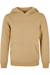 Sweat à capuche coton basic Beige 1 - vertbaudet enfant 
