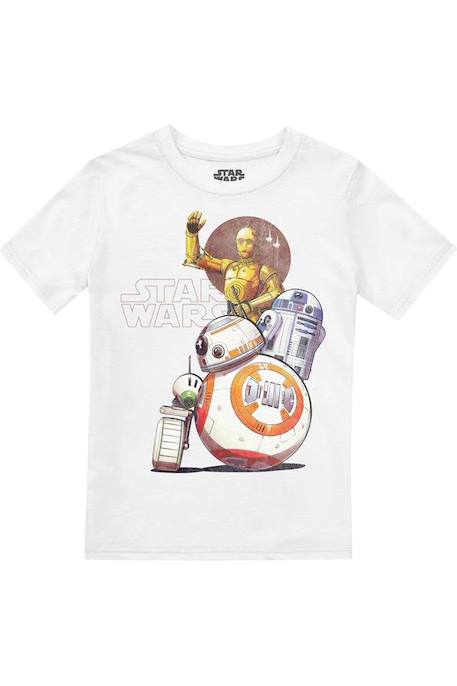 T-shirt coton star wars droid squad Blanc 1 - vertbaudet enfant 