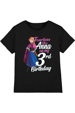 Garçon-T-shirt, polo, sous-pull-T-shirt anna coton la reine des neiges fearless like anna