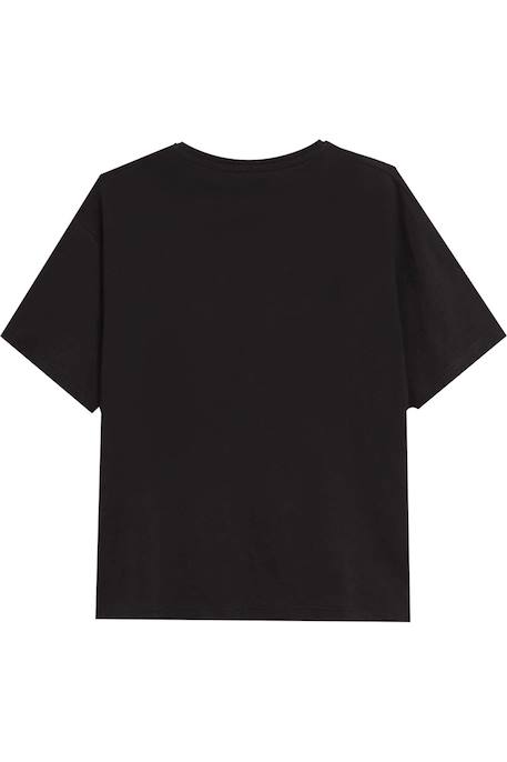 T-shirt motif visage coton bambi Noir 2 - vertbaudet enfant 