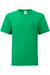 T-shirt iconic coton peigné et filé à l'anneau 150 Noir+Orange+Rouge+Tournesol+Vert de gris+Vert forêt+Vert kelly+Vert pâle 19 - vertbaudet enfant 