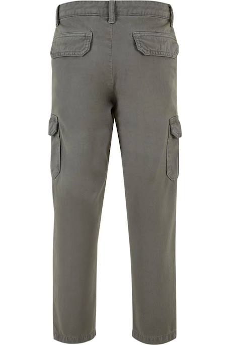 Pantalon à poches coton Anthracite 2 - vertbaudet enfant 
