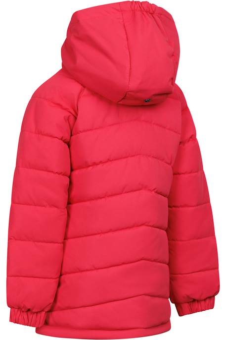 Doudoune polyester amira Fraise+Gris foncé+Vert sombre 2 - vertbaudet enfant 
