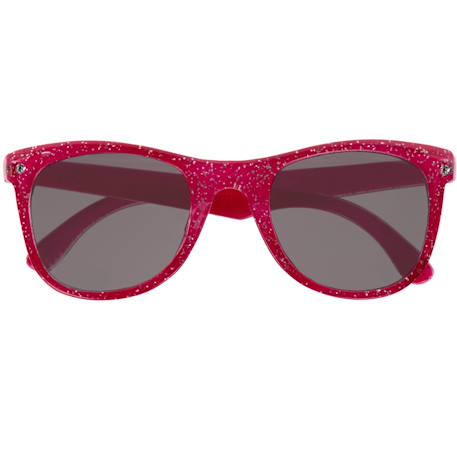 Lunettes de soleilâge 4 à 6 ans, verres polycarbonates catégorie 3 Bleu+Noir+Rose pailleté 7 - vertbaudet enfant 