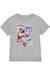 T-shirt motif collage de panneaux coton Gris chiné 1 - vertbaudet enfant 