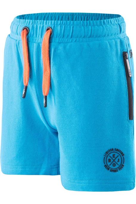 Short eddy coton ii Bleu vif / noir 3 - vertbaudet enfant 