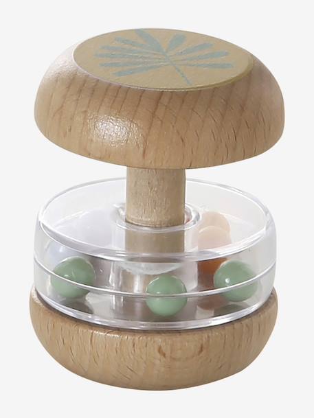 Coffret cadeau 4 pièces : doudou personnalisable + anneau de dentition + hochet + boîte à musique en bois FSC® TANZANIE 5 - vertbaudet enfant 