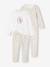 Lot de 2 pyjamas fille velours licorne écru 1 - vertbaudet enfant 