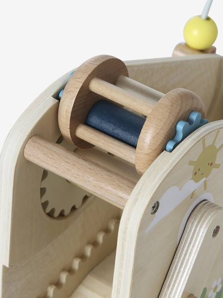 Toboggan à hochets LES 4 SAISONS en bois FSC® bois 6 - vertbaudet enfant 