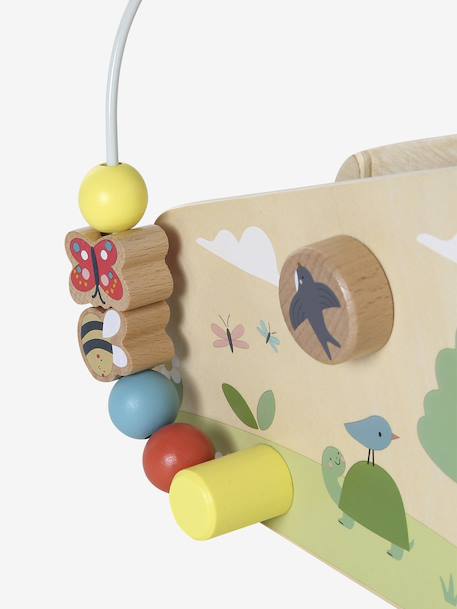 Toboggan à hochets LES 4 SAISONS en bois FSC® bois 5 - vertbaudet enfant 