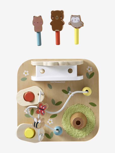 Planche des animaux sauteurs en bois FSC® LES 4 SAISONS bois 5 - vertbaudet enfant 