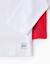 Lot de 2 t-shirts en coton à manches longues Blanc+Bleu foncé+Rouge 12 - vertbaudet enfant 