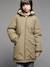 Parka fille à capuche kaki 2 - vertbaudet enfant 