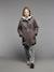 Parka fille léopard doublée sherpa marine 6 - vertbaudet enfant 