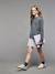 Pull mélange cachemire fille gris 6 - vertbaudet enfant 