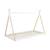 Lit tipi enfant  bois de pin sommier à lattes inclus tobias Blanc+Vert 2 - vertbaudet enfant 