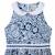 Robe cérémonie  qui tourne    hepburn Bleu marine blanc 4 - vertbaudet enfant 